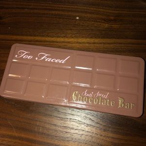 Too Faced Semi Sweet Chocolate Bar Palette w BAG